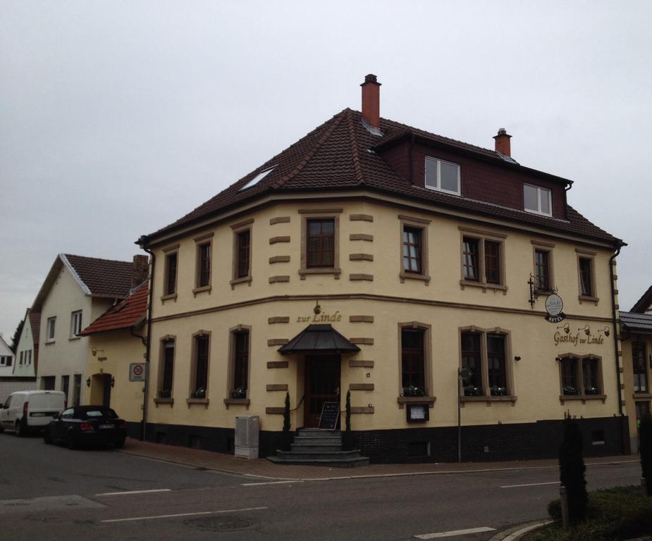 Linde Restaurant & Hotel Nussloch Exterior foto